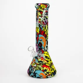 12" Silicone Bong  with Assorted Graphics