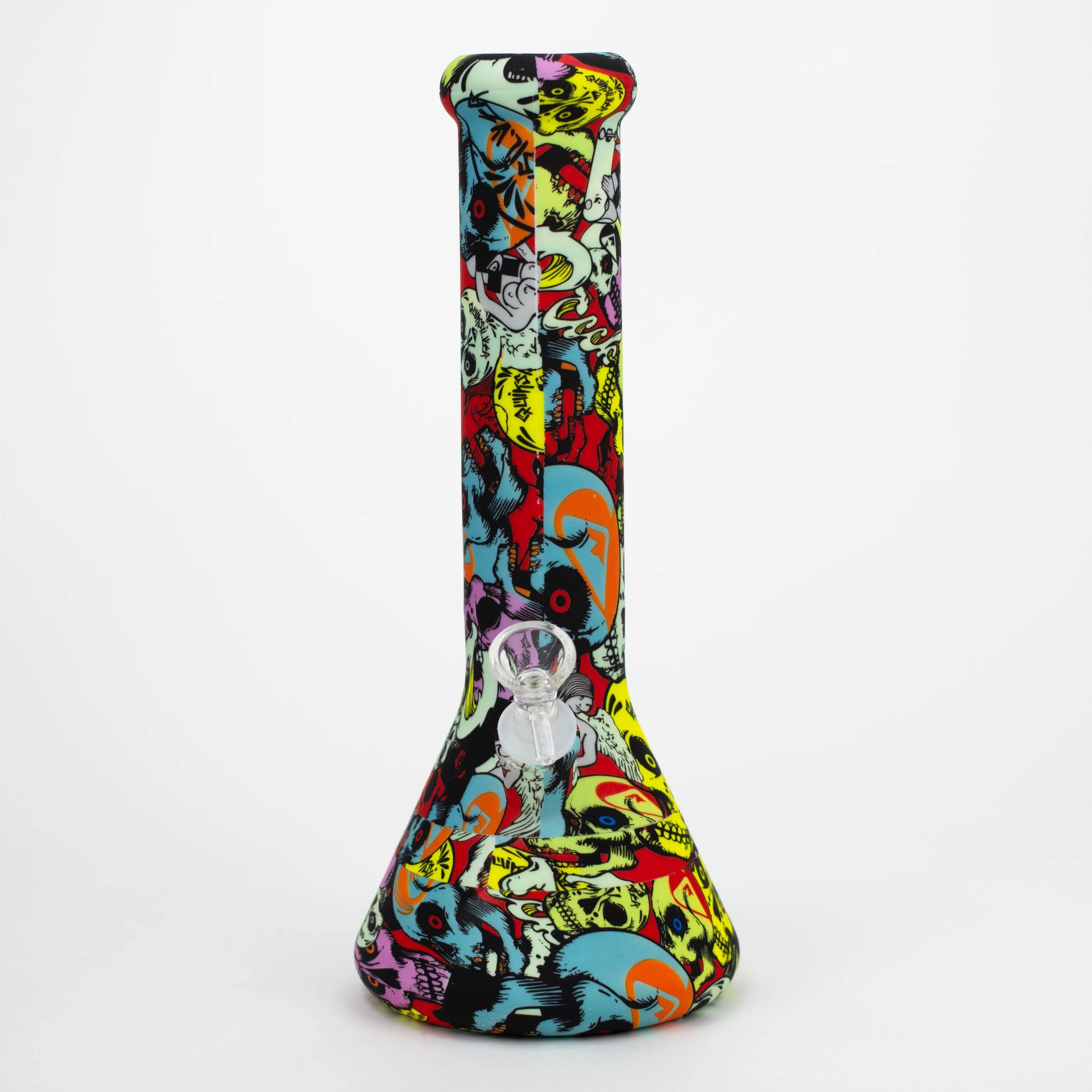 12" Silicone Bong  with Assorted Graphics