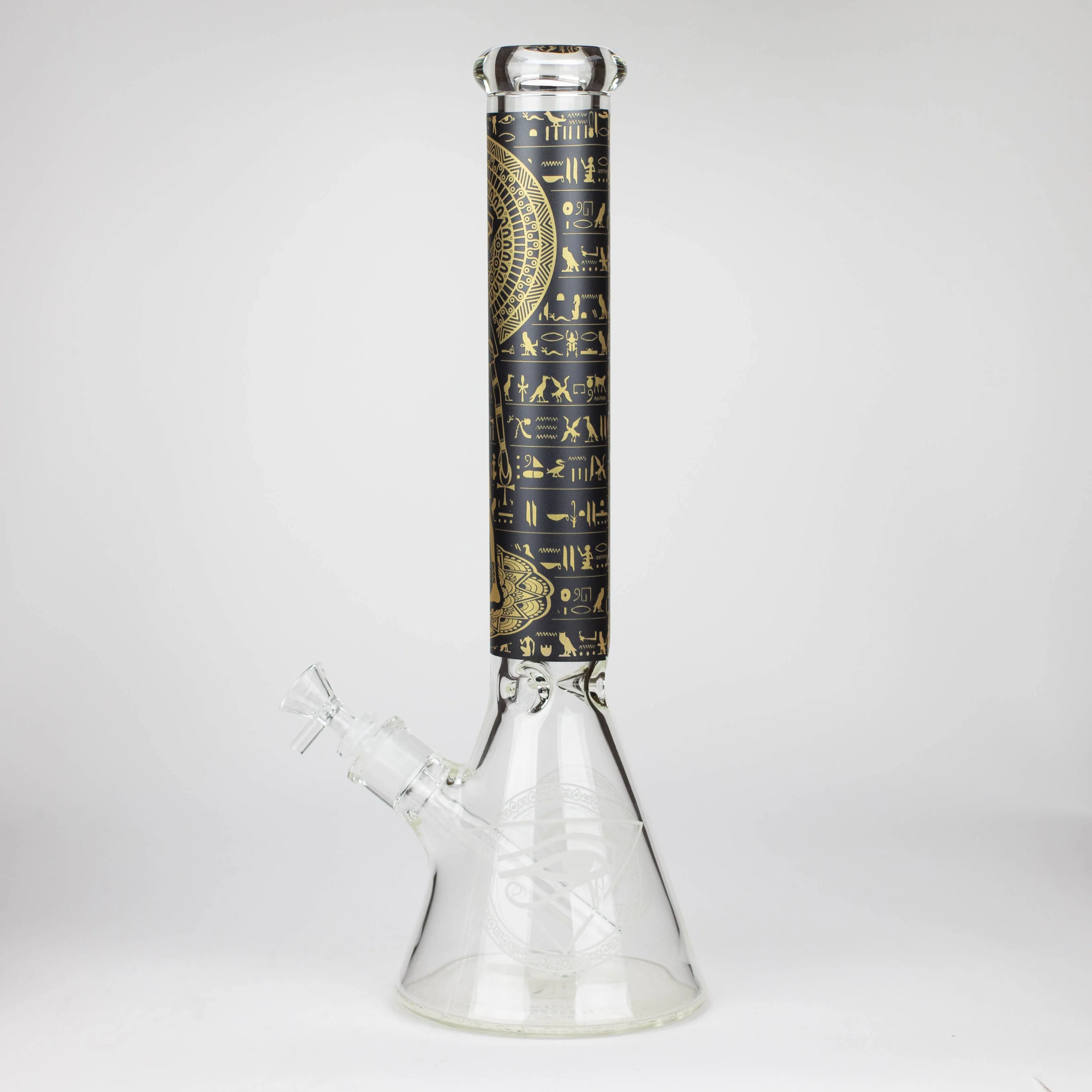 15.5" Glow-in-the-Dark Egyptian Hieroglyph Bong