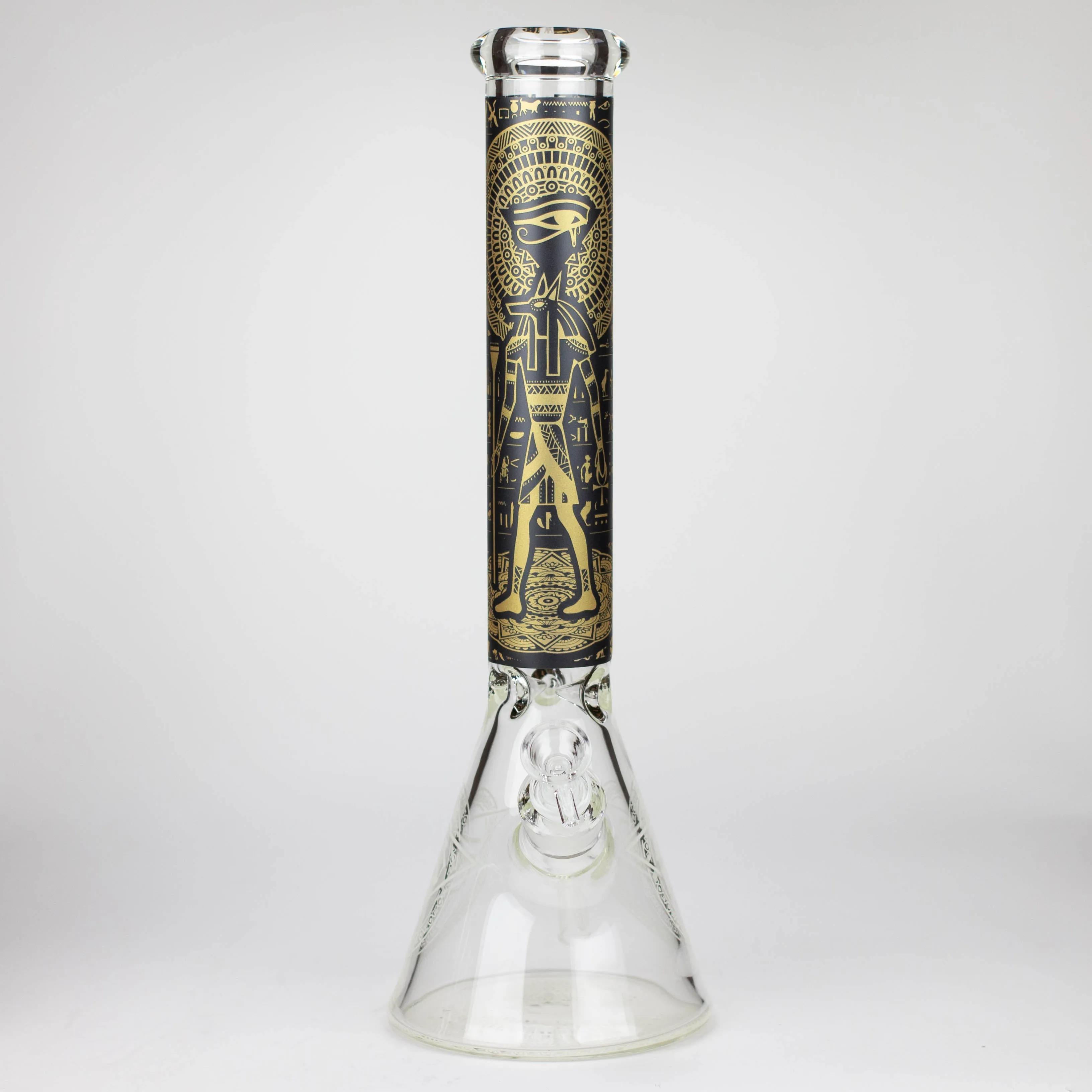 15.5" Glow-in-the-Dark Egyptian Hieroglyph Bong