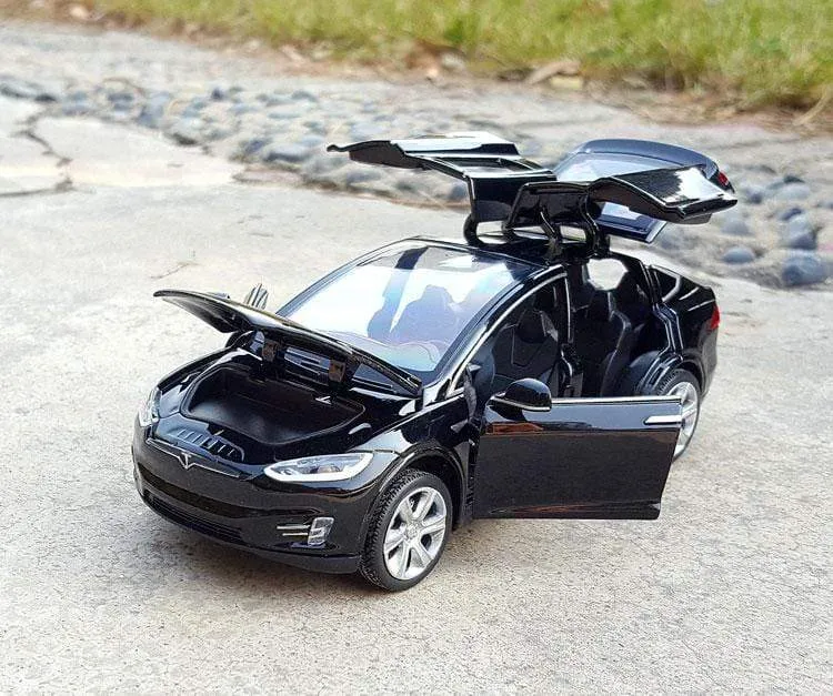 2020 New 1:32 Tesla MODEL X Alloy Car Model Diecasts & Toy Vehicles Toy Cars  Kid Toys For Children Gifts Boy Toy