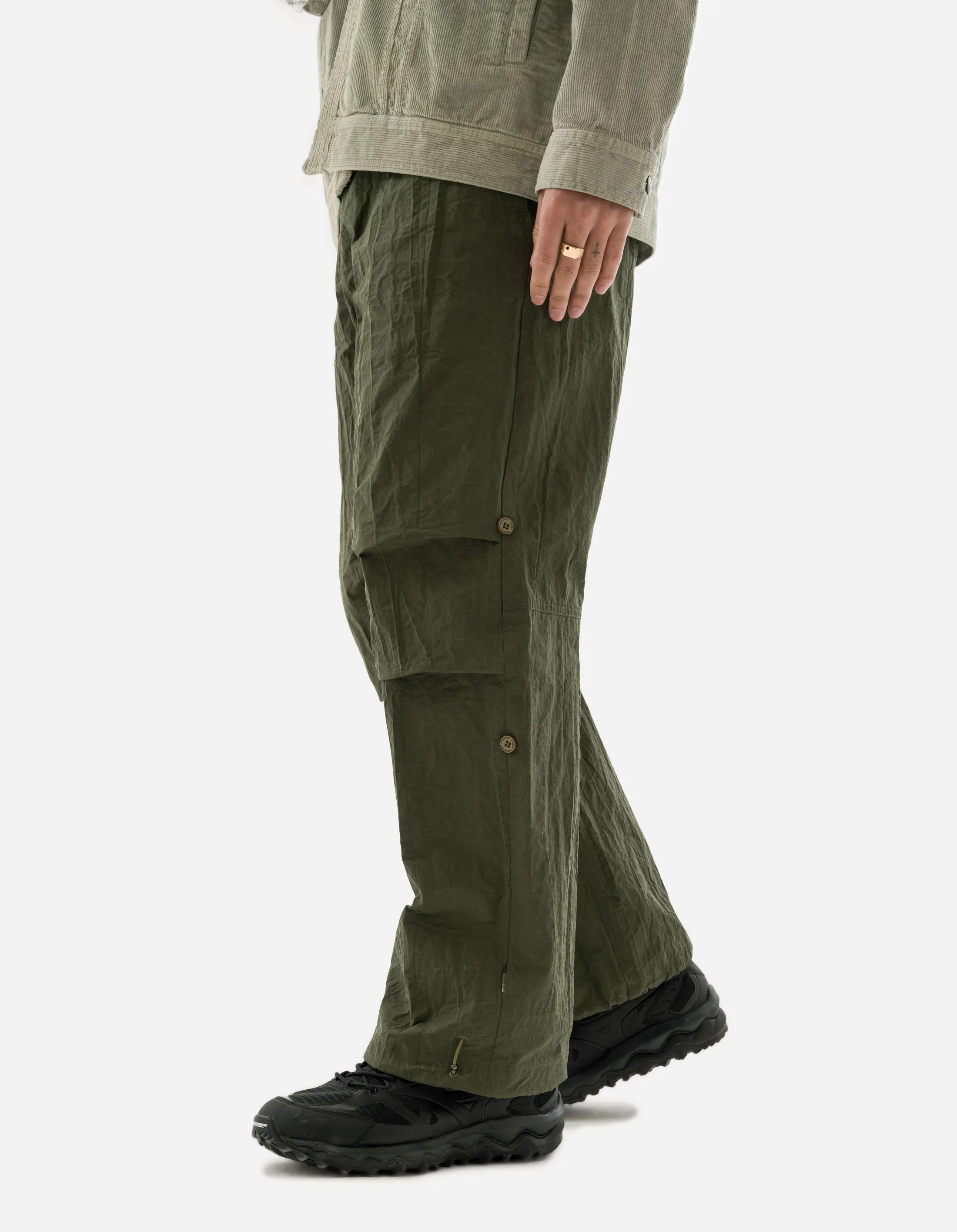 5249 WR Nylon Loose Snopants Olive