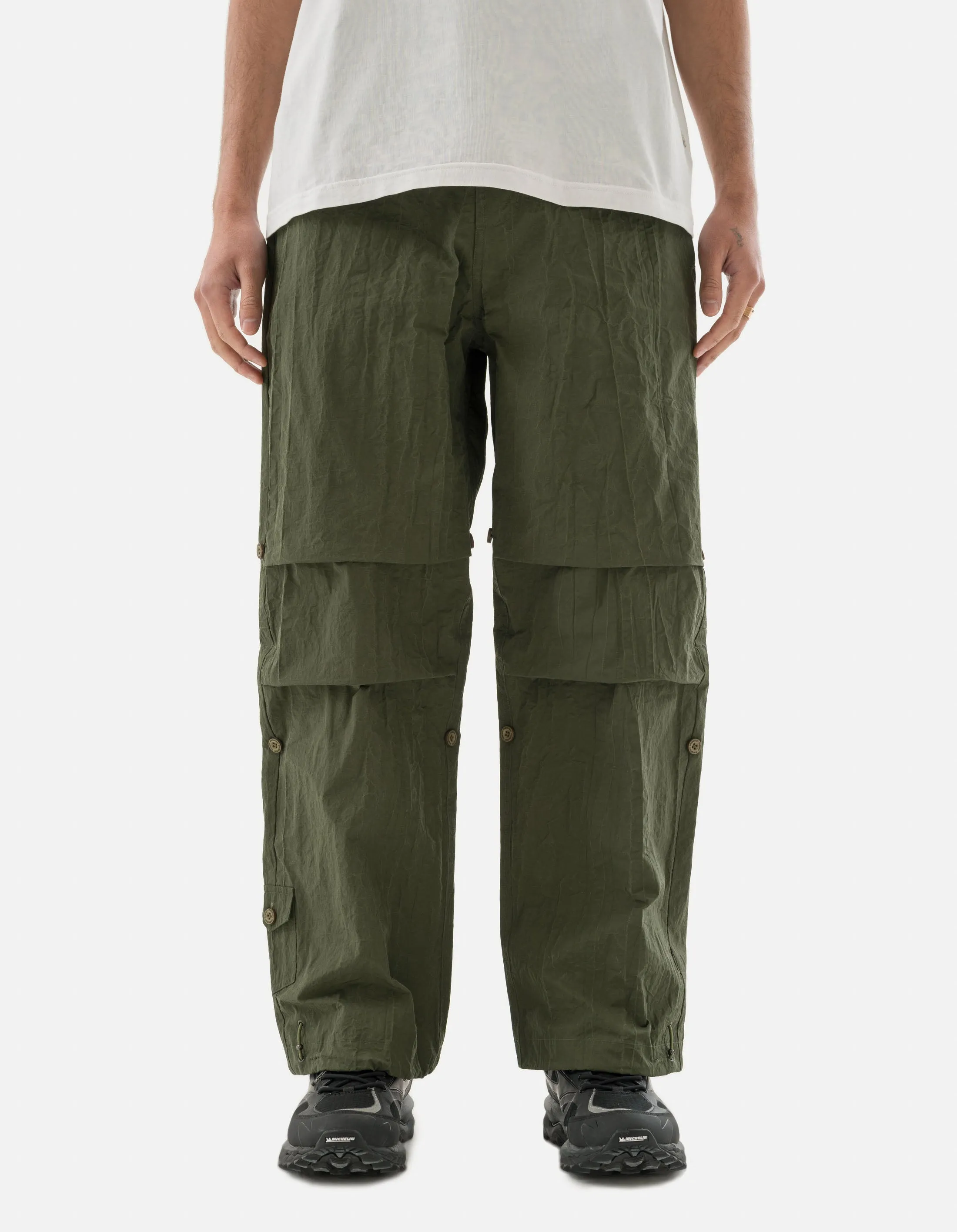 5249 WR Nylon Loose Snopants Olive