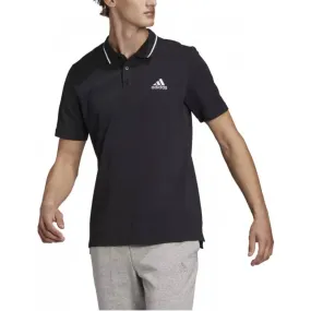 Adidas Men's Sl PQ PS Polo Shirt (Black)