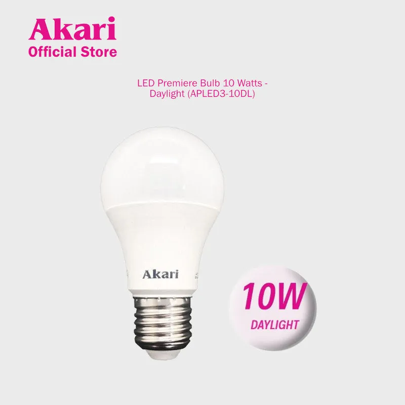 Akari LED Premiere Bulb 10 Watts -Daylight (APLED3-10DL)