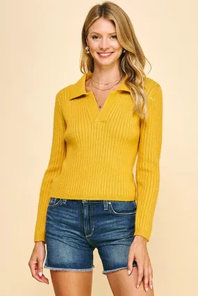 Ashley Collared Sweater