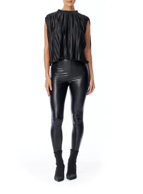 Ashley Vegan Leather Leggings