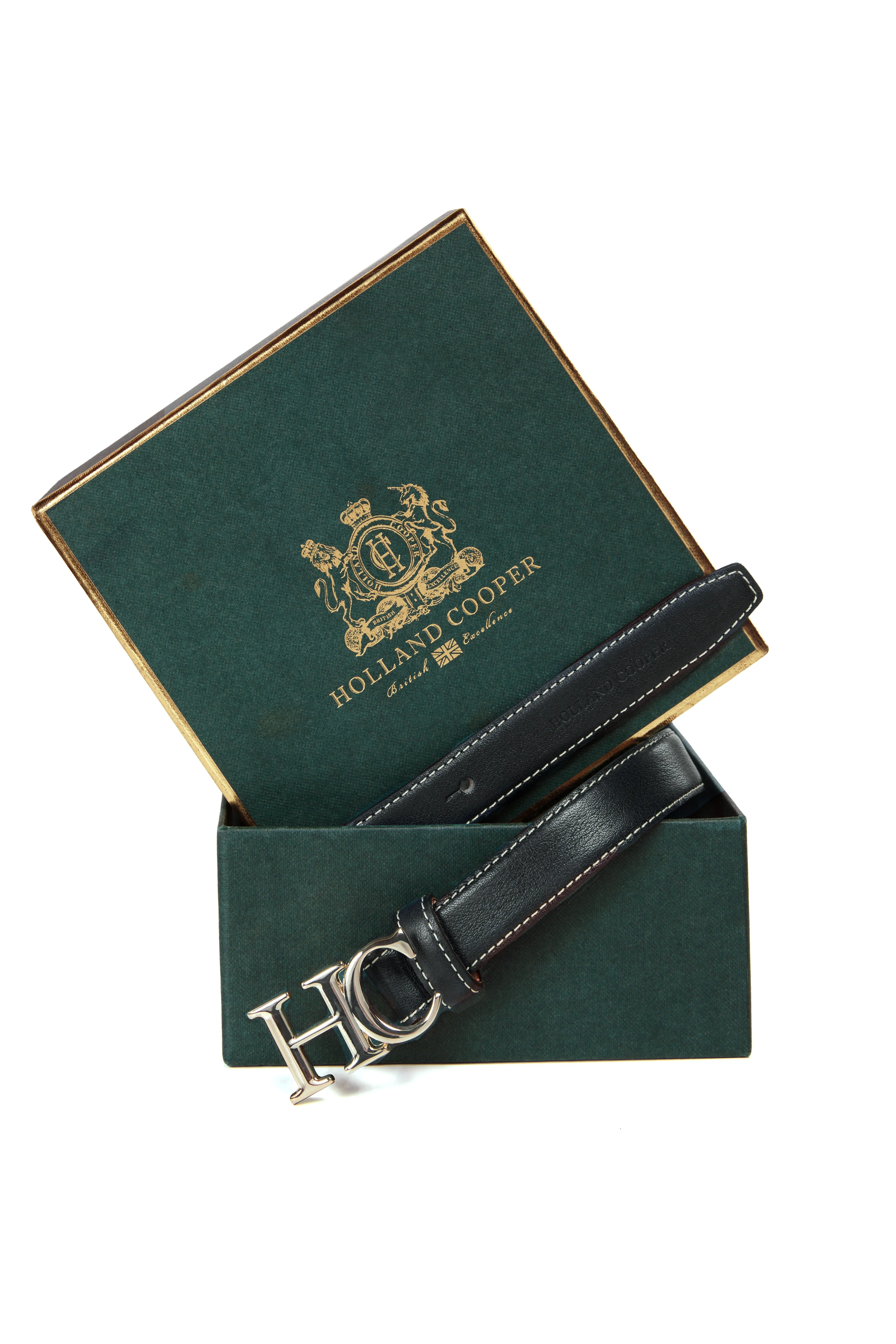 Atelier Ultra Slim Belt (Black Contrast)