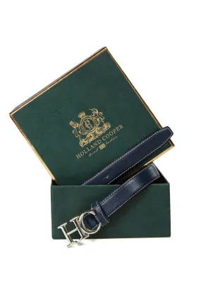 Atelier Ultra Slim Belt (Navy)