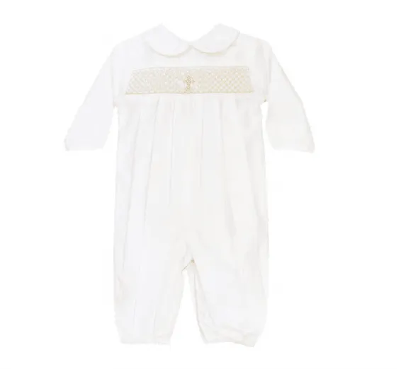 Bailey Boys Ivory Christening Dressy Long Bubble