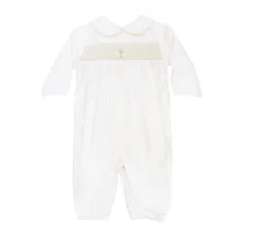 Bailey Boys Ivory Christening Dressy Long Bubble