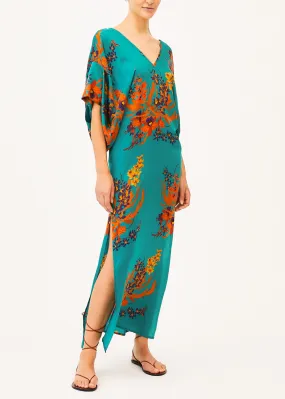 Beatriz Floral Print Kaftan