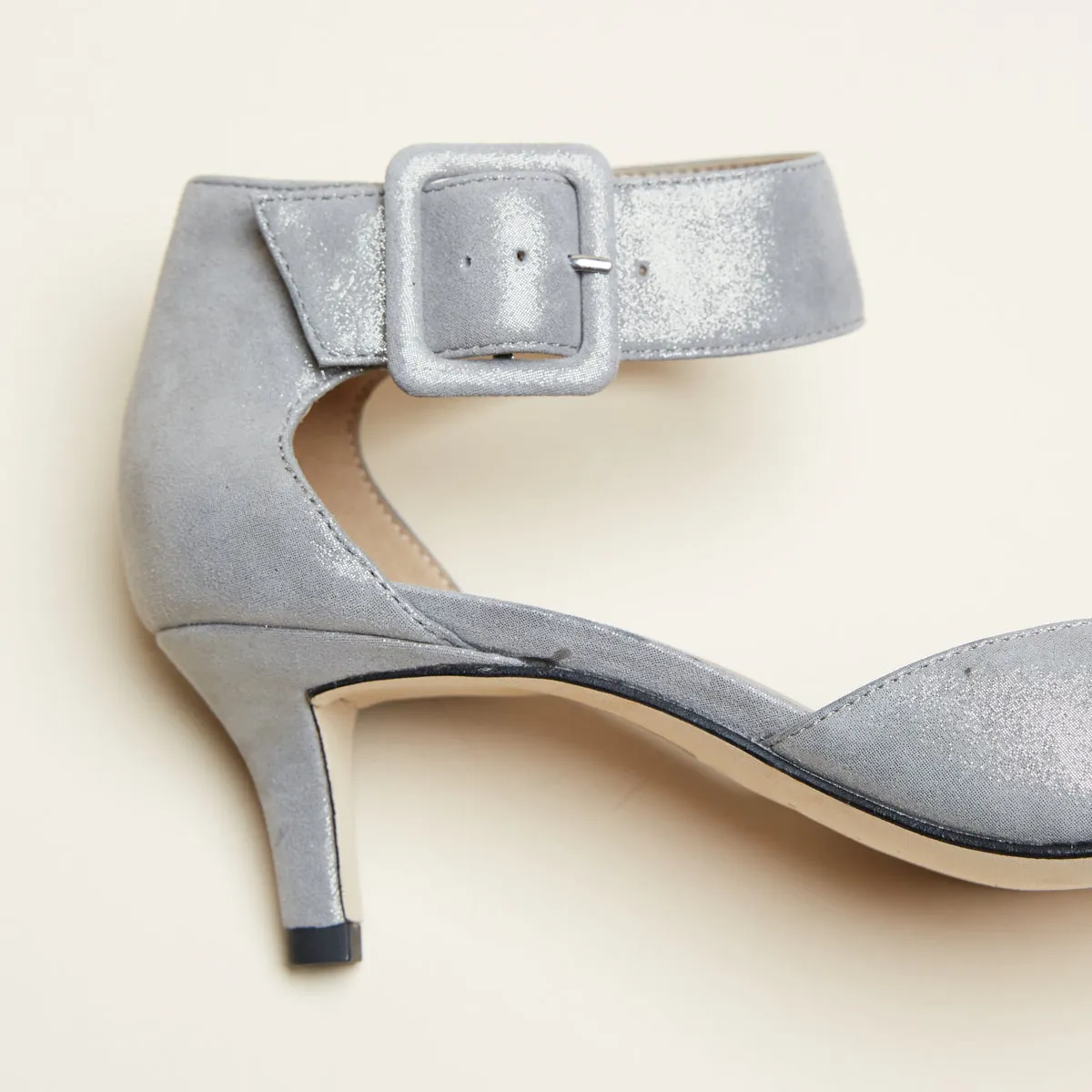 Berlin Low Heel - Pewter