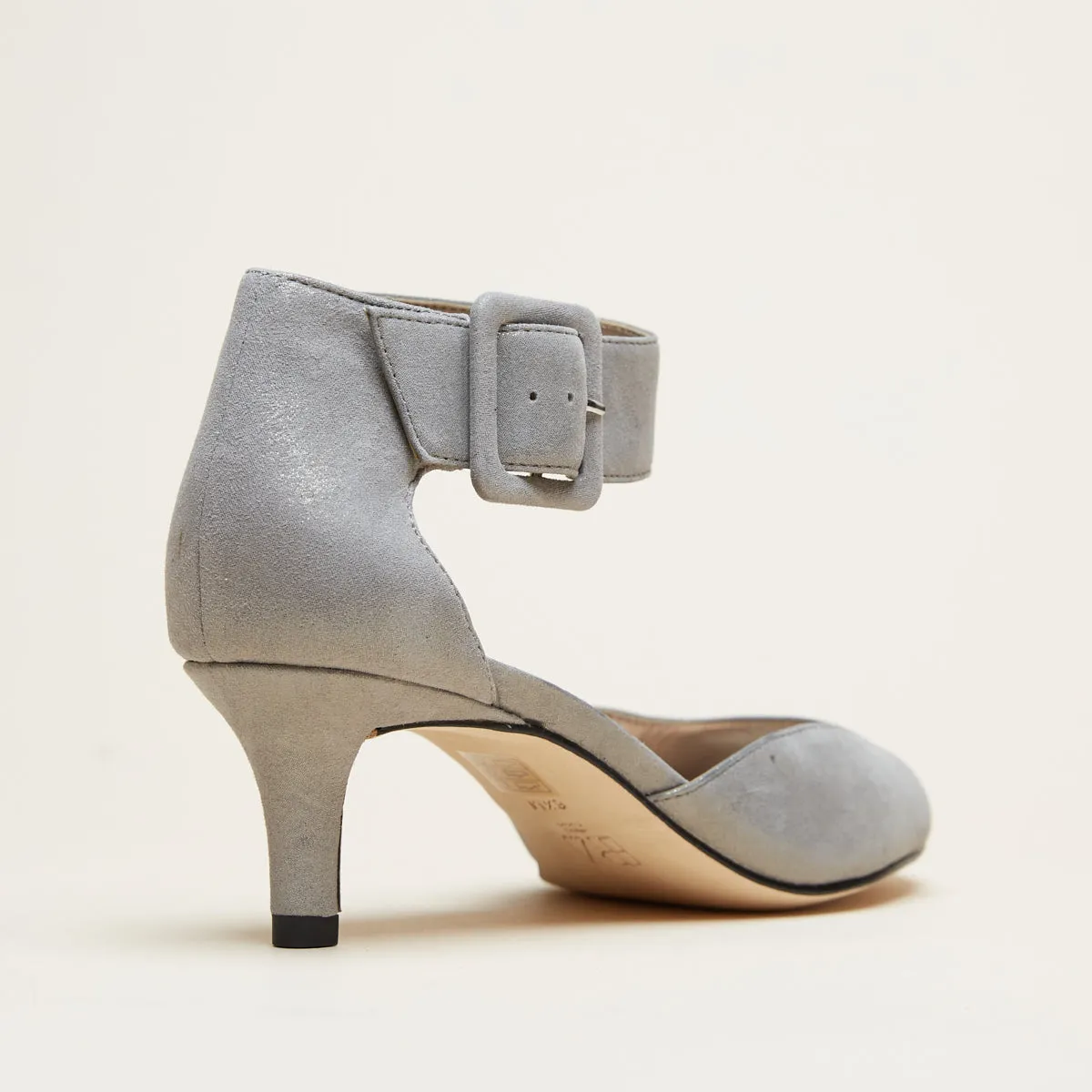 Berlin Low Heel - Pewter