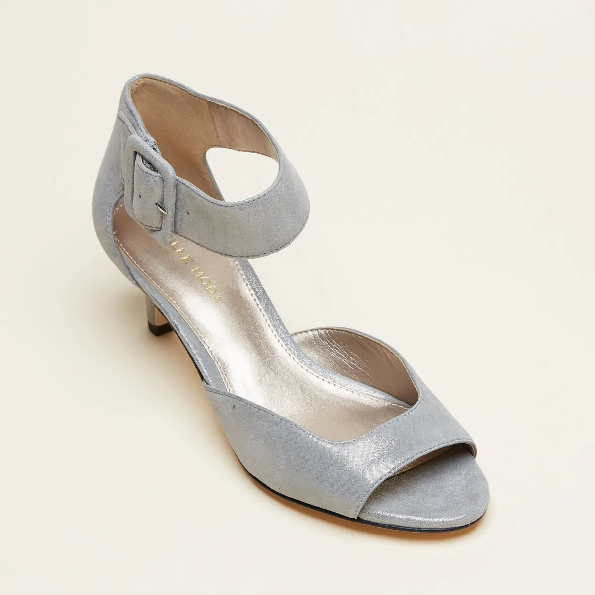 Berlin Low Heel - Pewter