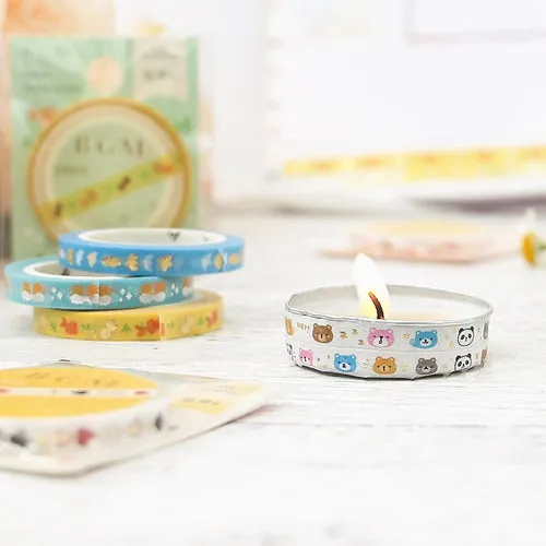 BGM Gold Foil Stamping Goldfish Masking Tape