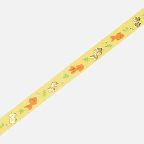 BGM Gold Foil Stamping Goldfish Masking Tape