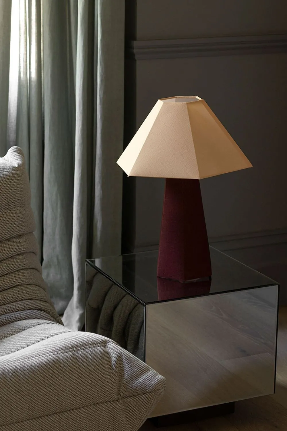 BLAKE TABLE LAMP - TOFFEE