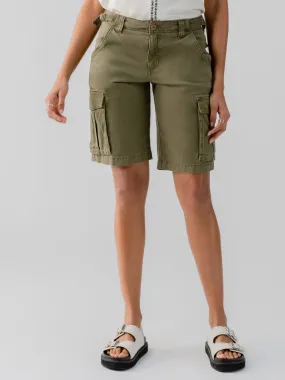 Cargo Long Standard Rise Short Burnt Olive