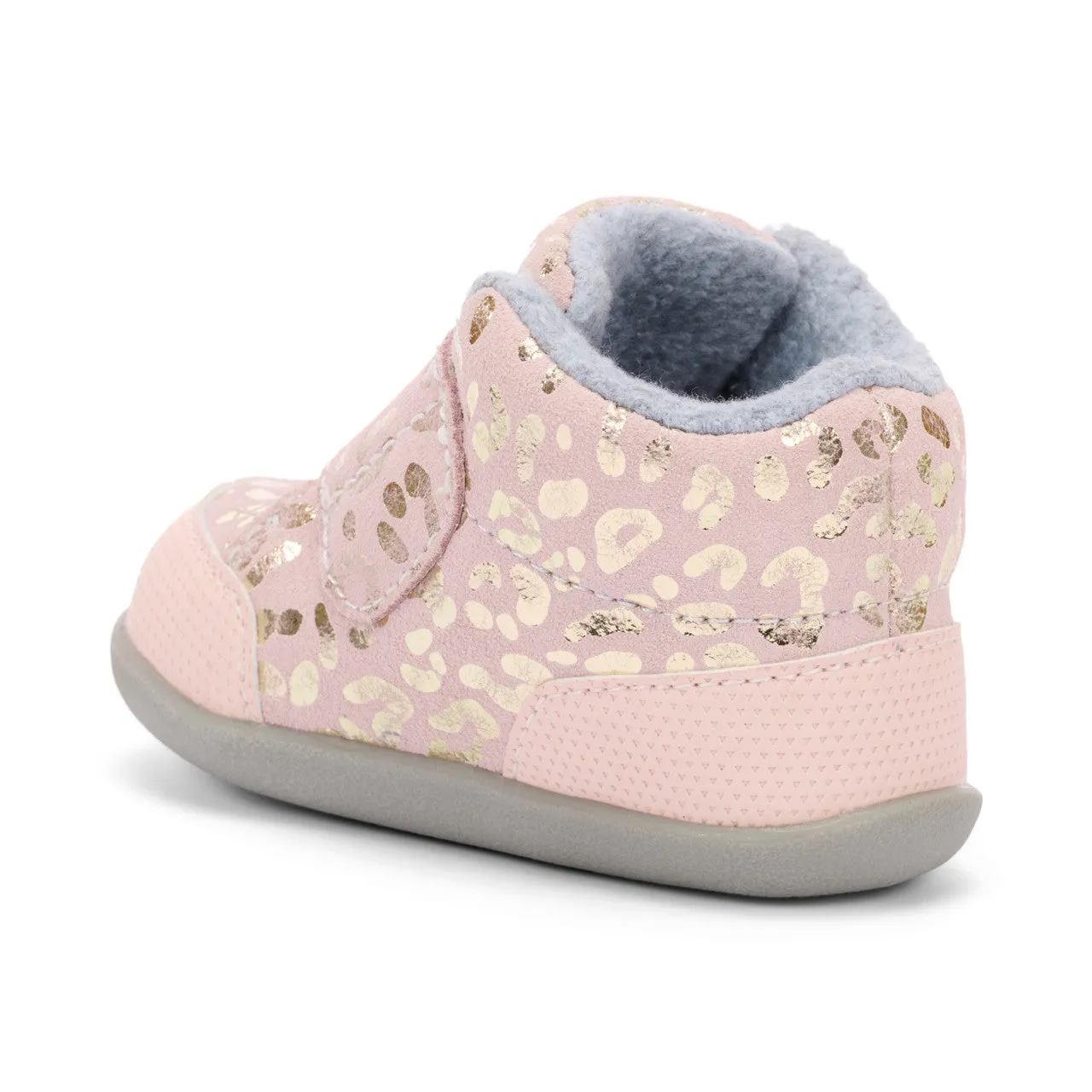 Casey (First Walker) Infant Bootie -  Peach/Gold