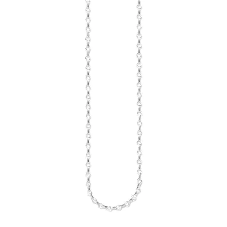 CHARM CLUB STERLING SILVER BELCHER NECKLACE