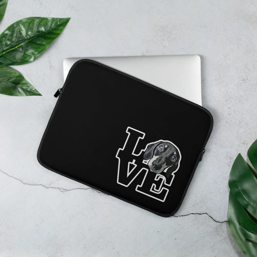 Dachshund Love Laptop Sleeve