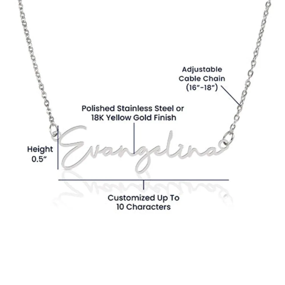 Daughter, Happy Mother's Day, Signature Style Necklace, You Can Be