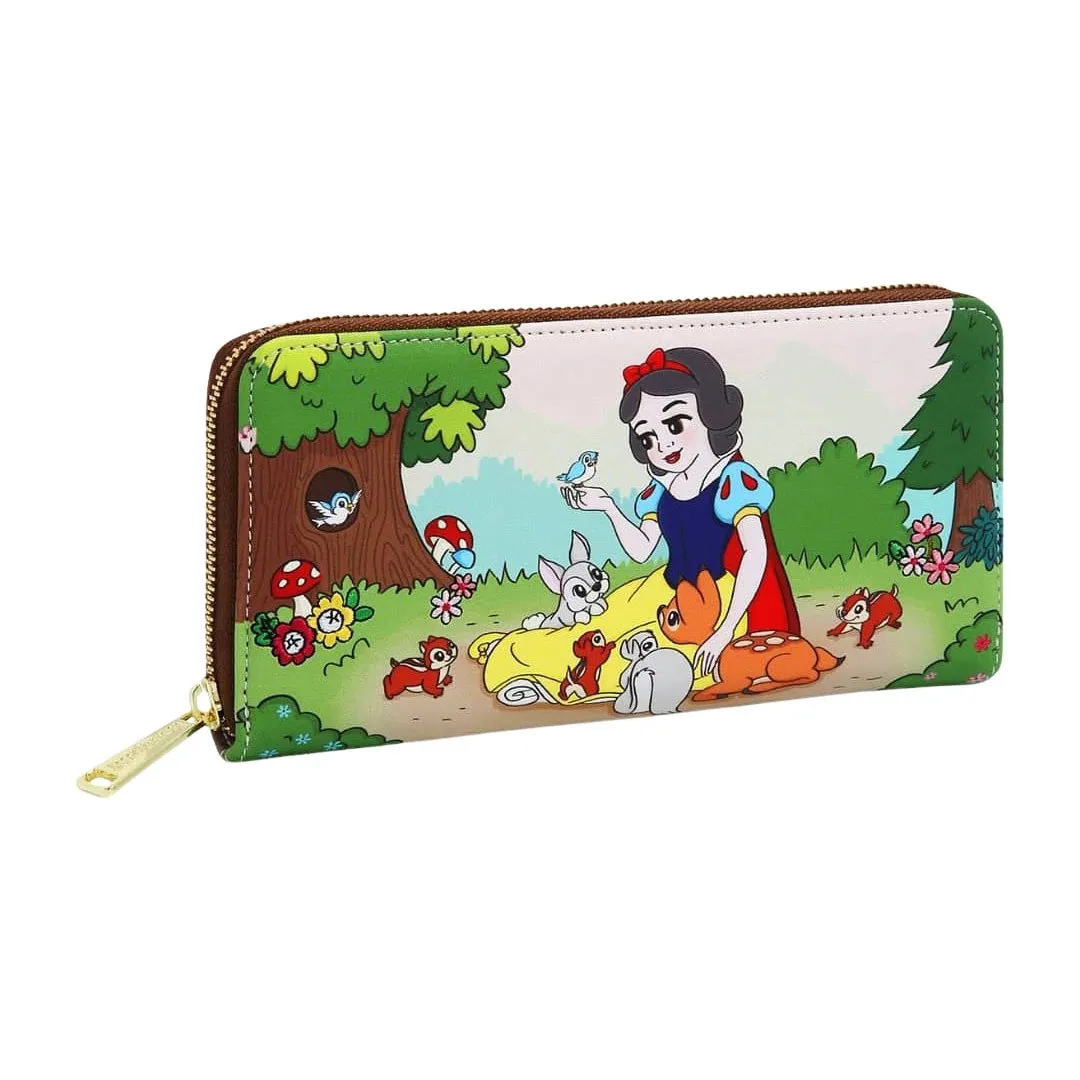 Disney Snow White & the Seven Dwarfs Multi Scene Zip-Around Wallet