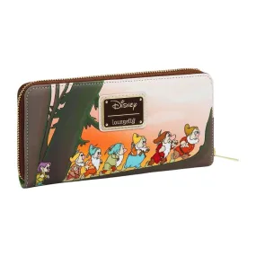 Disney Snow White & the Seven Dwarfs Multi Scene Zip-Around Wallet