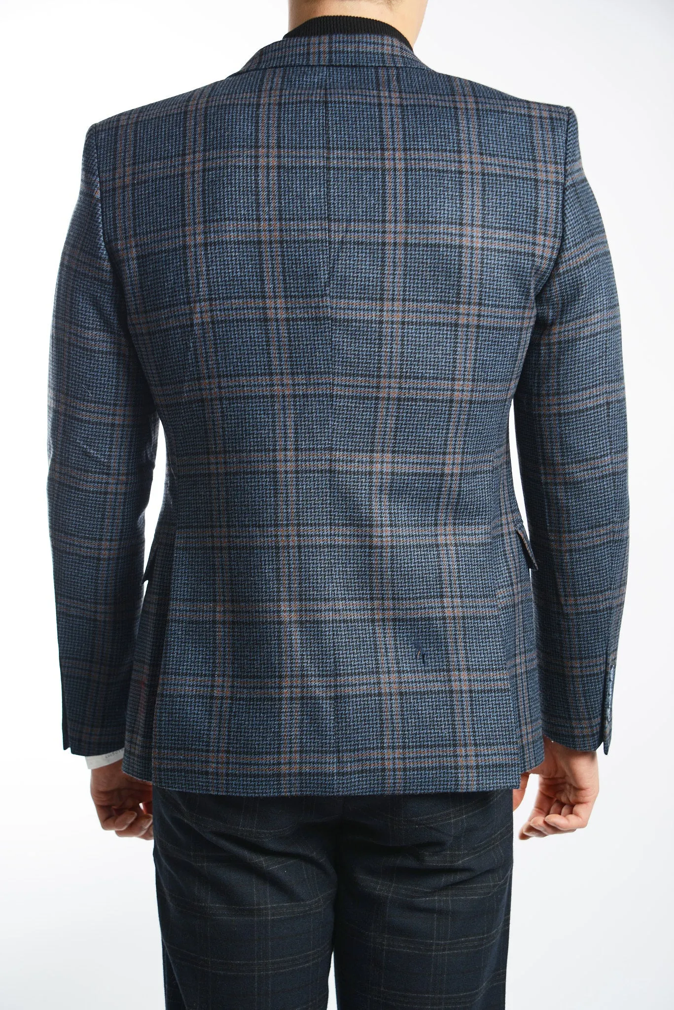 DT Windowpane Euro Sport Coat