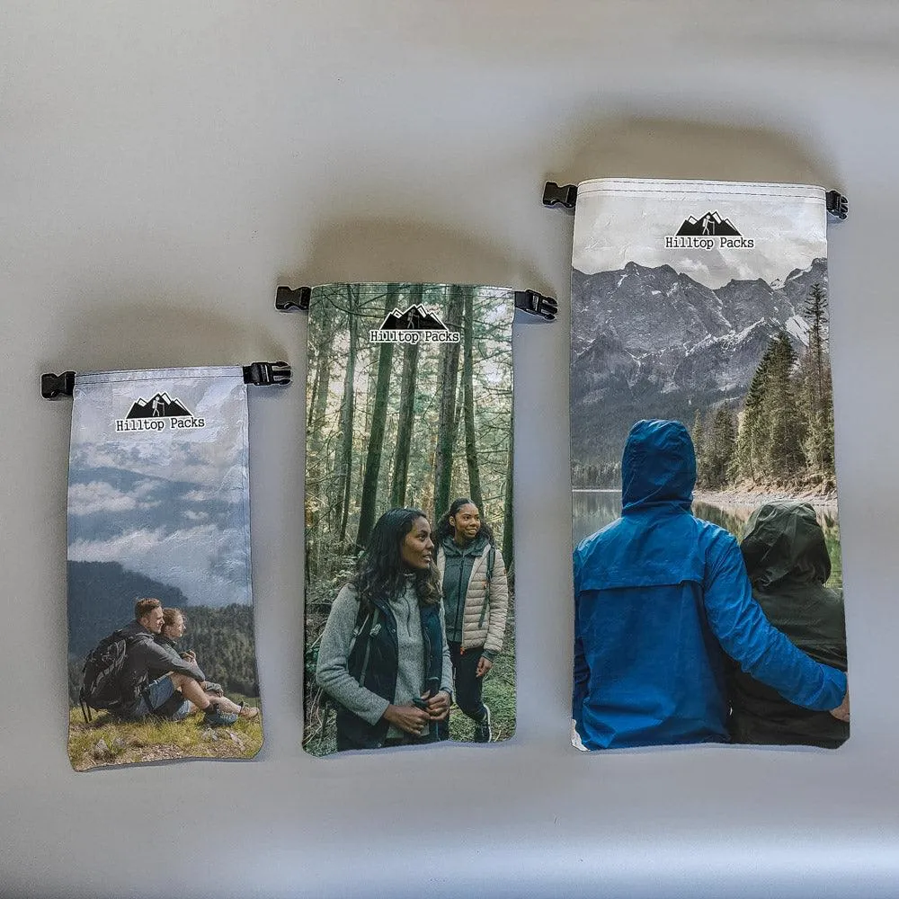 Dual Pocket Gadget Bags w/ Custom Printing (ECOPAK)