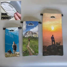 Dual Pocket Gadget Bags w/ Custom Printing (ECOPAK)