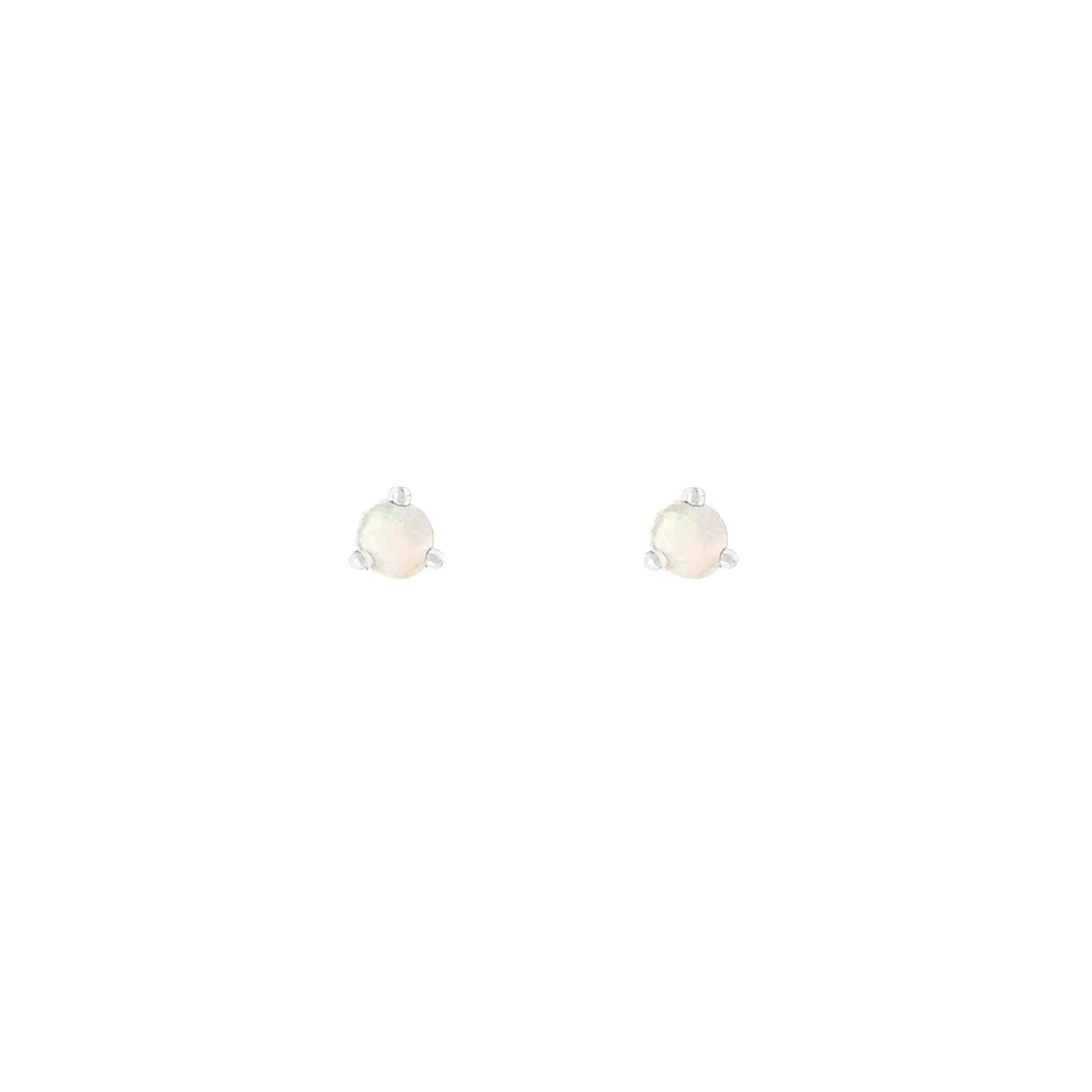 Element Studs | Silver & Opal