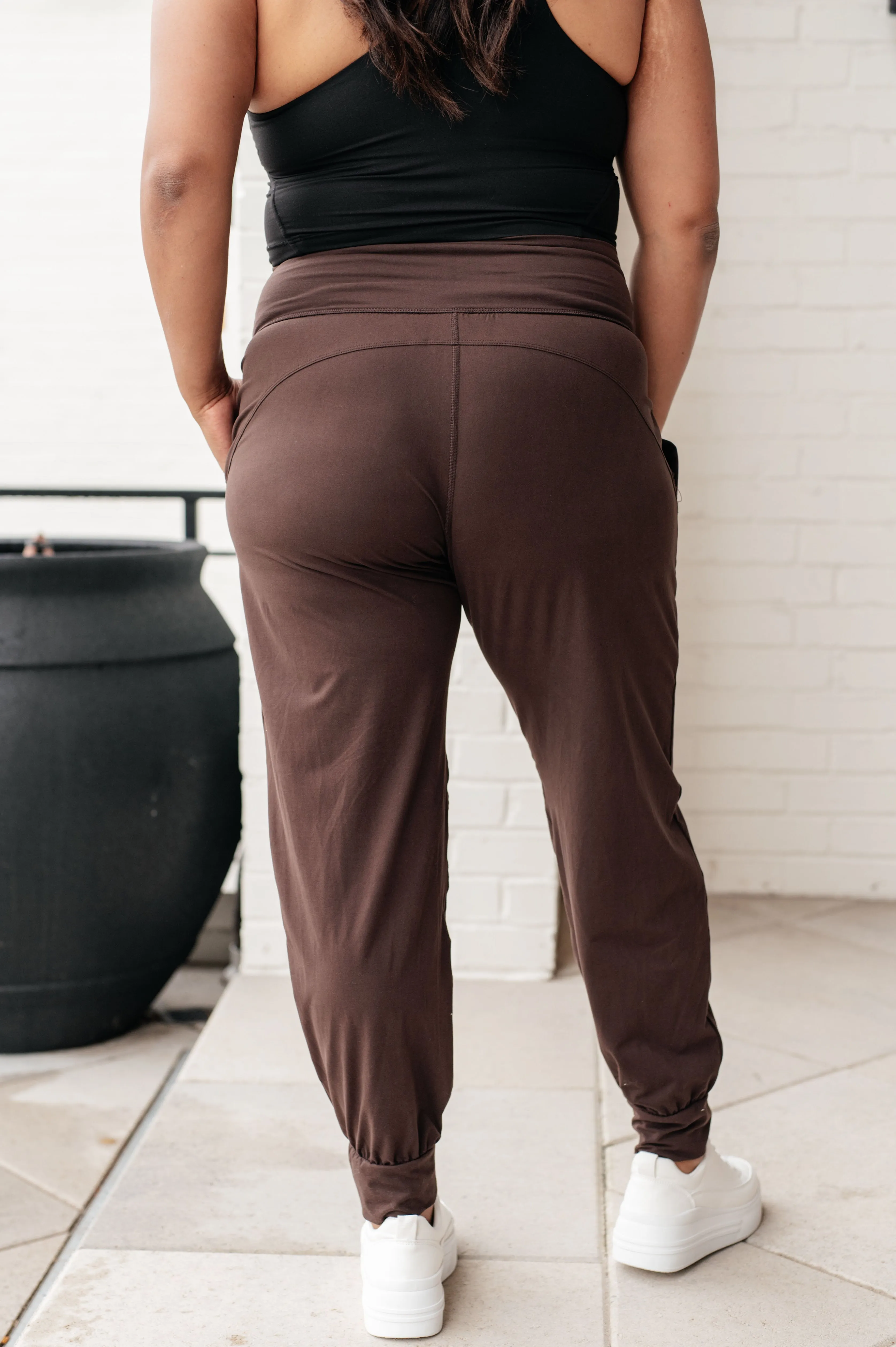 Explore More Collection - Always Accelerating Joggers in Espresso