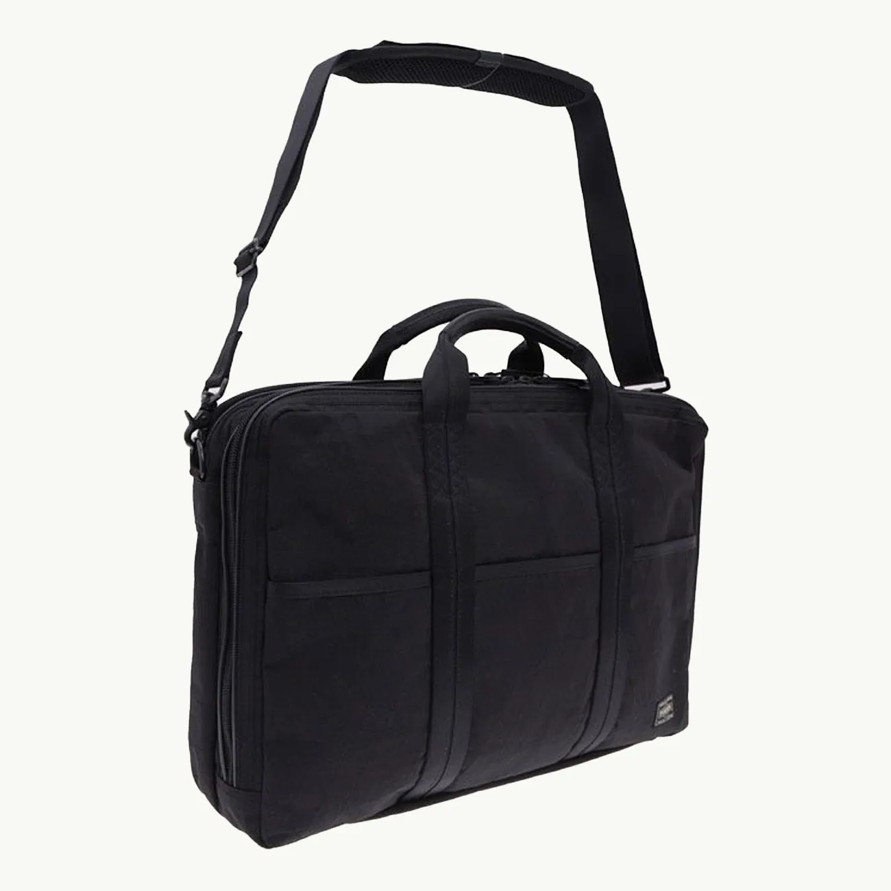 Hybrid 2 Way Briefcase - Black