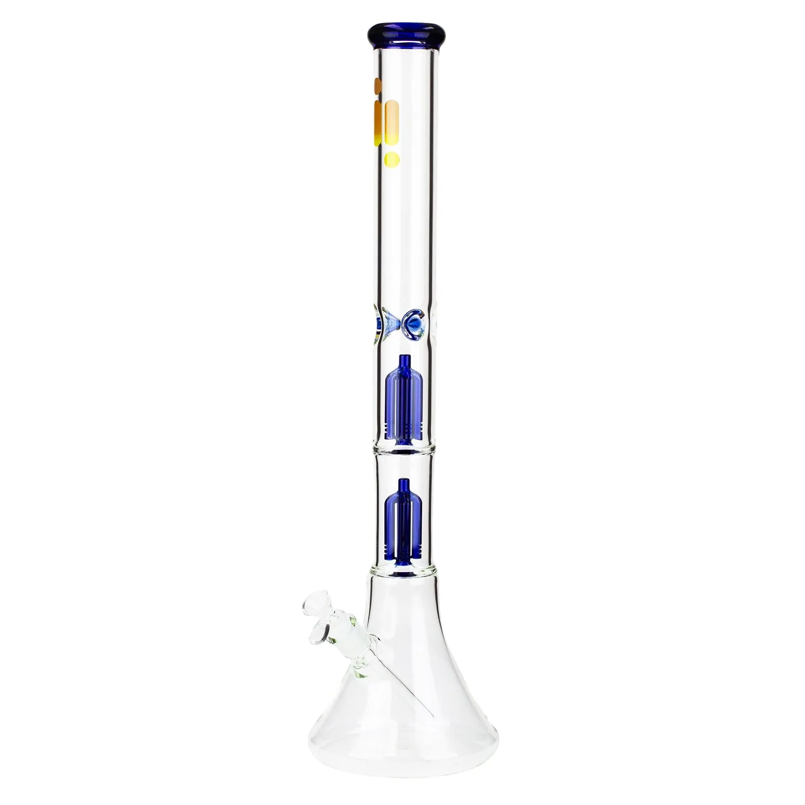 Infyniti 24" Dual Tree Beaker Glass Bong