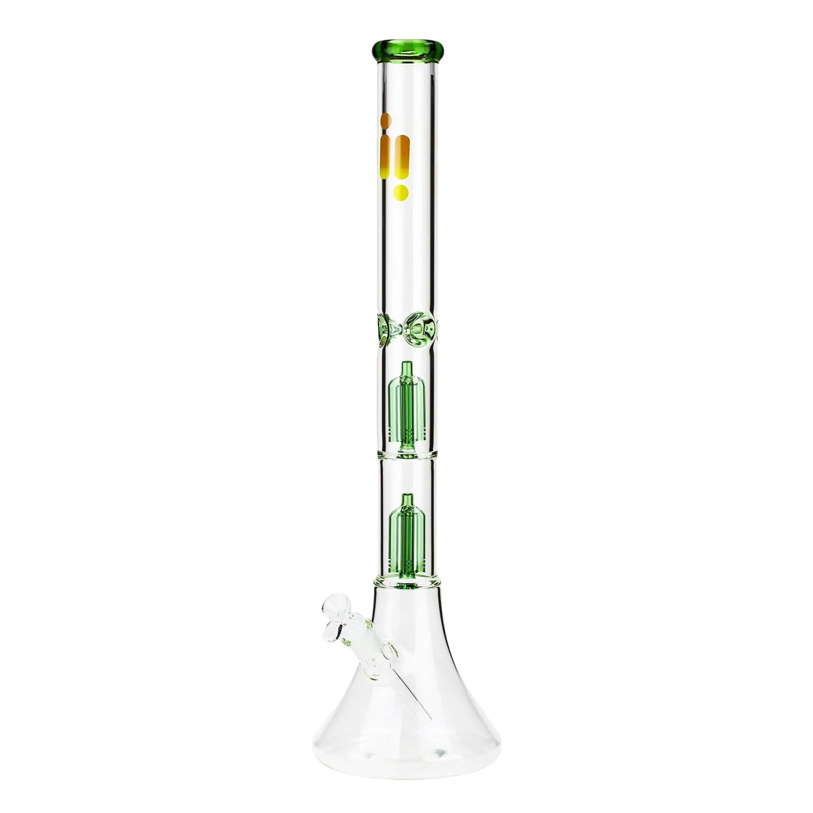 Infyniti 24" Dual Tree Beaker Glass Bong