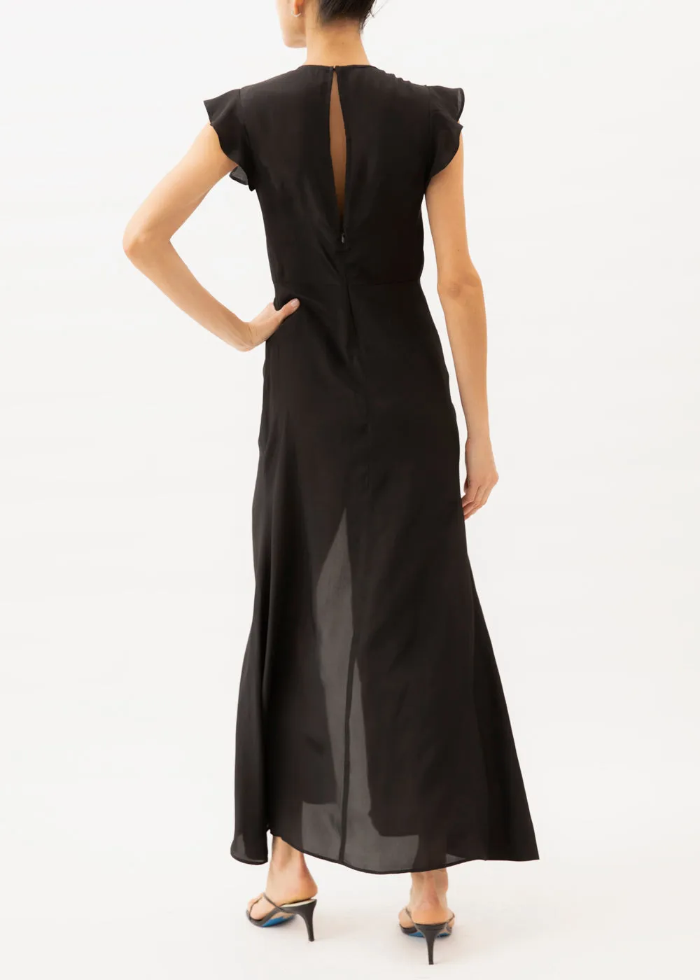 Jacqueline Black Maxi Dress