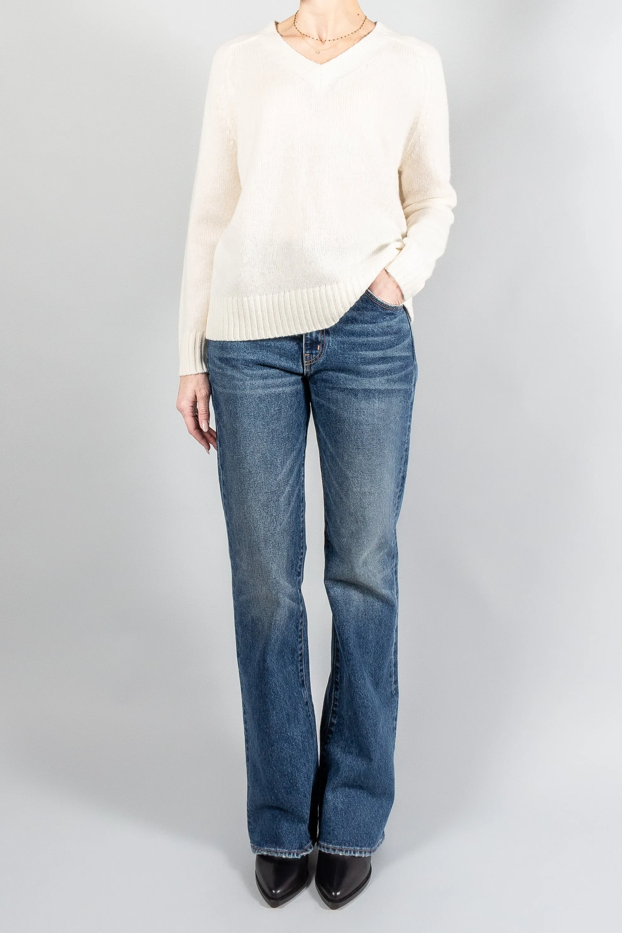 Joseph Open Cashmere V Neck