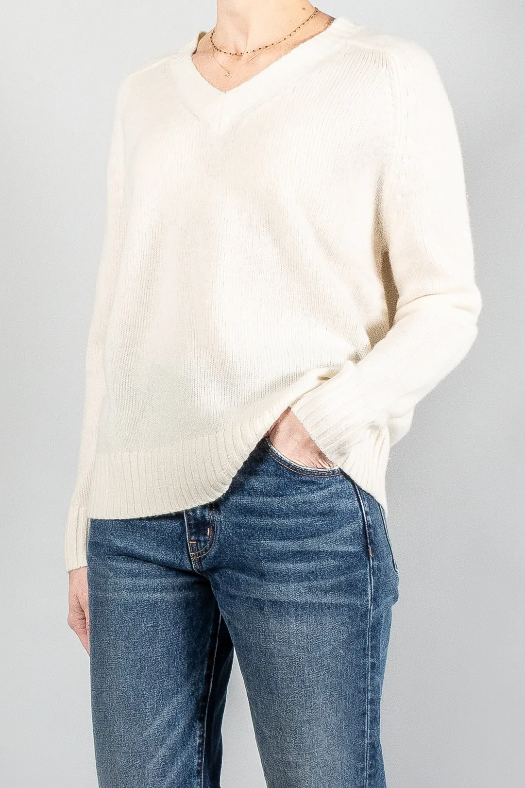 Joseph Open Cashmere V Neck