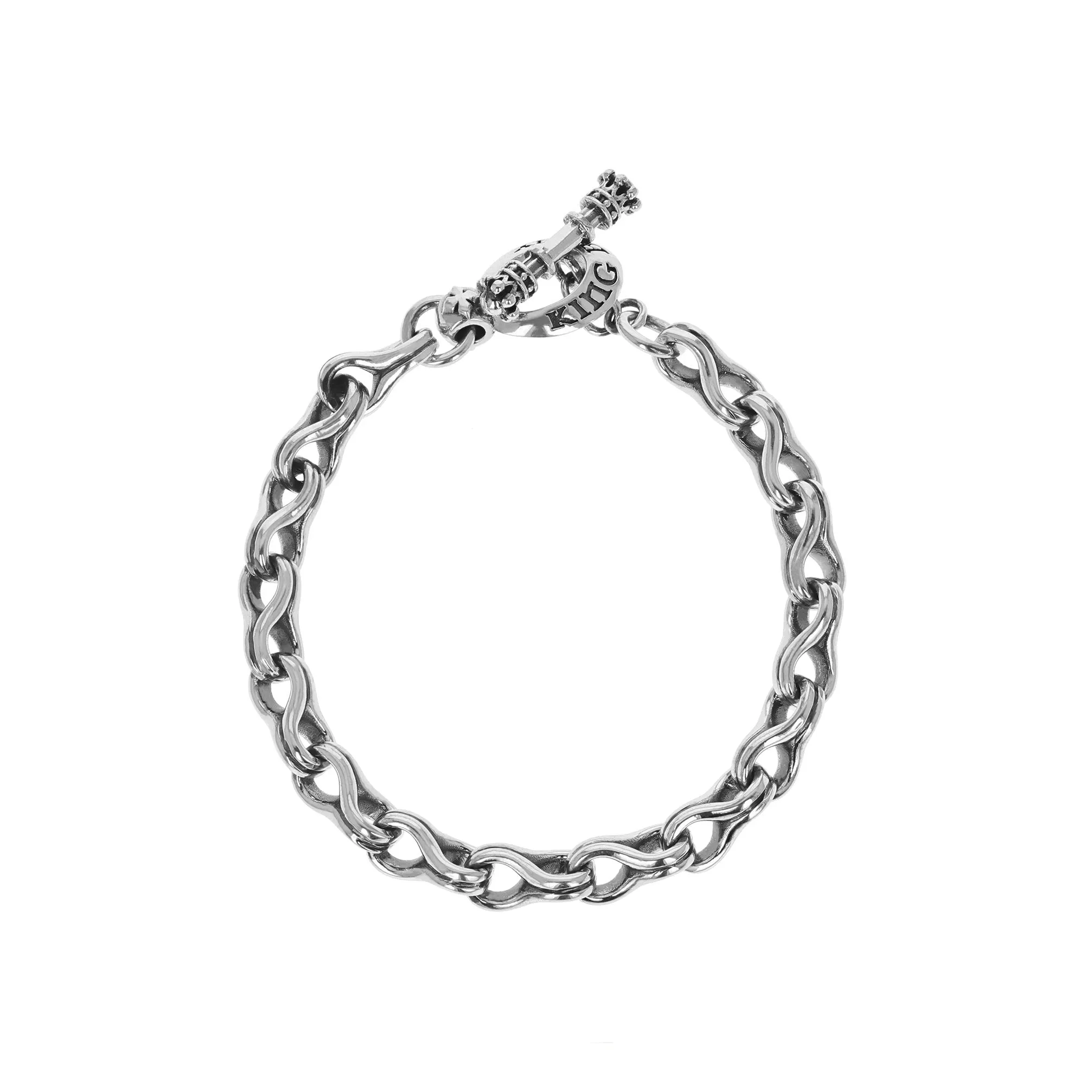 King Baby - Twisted Eight Link Bracelet