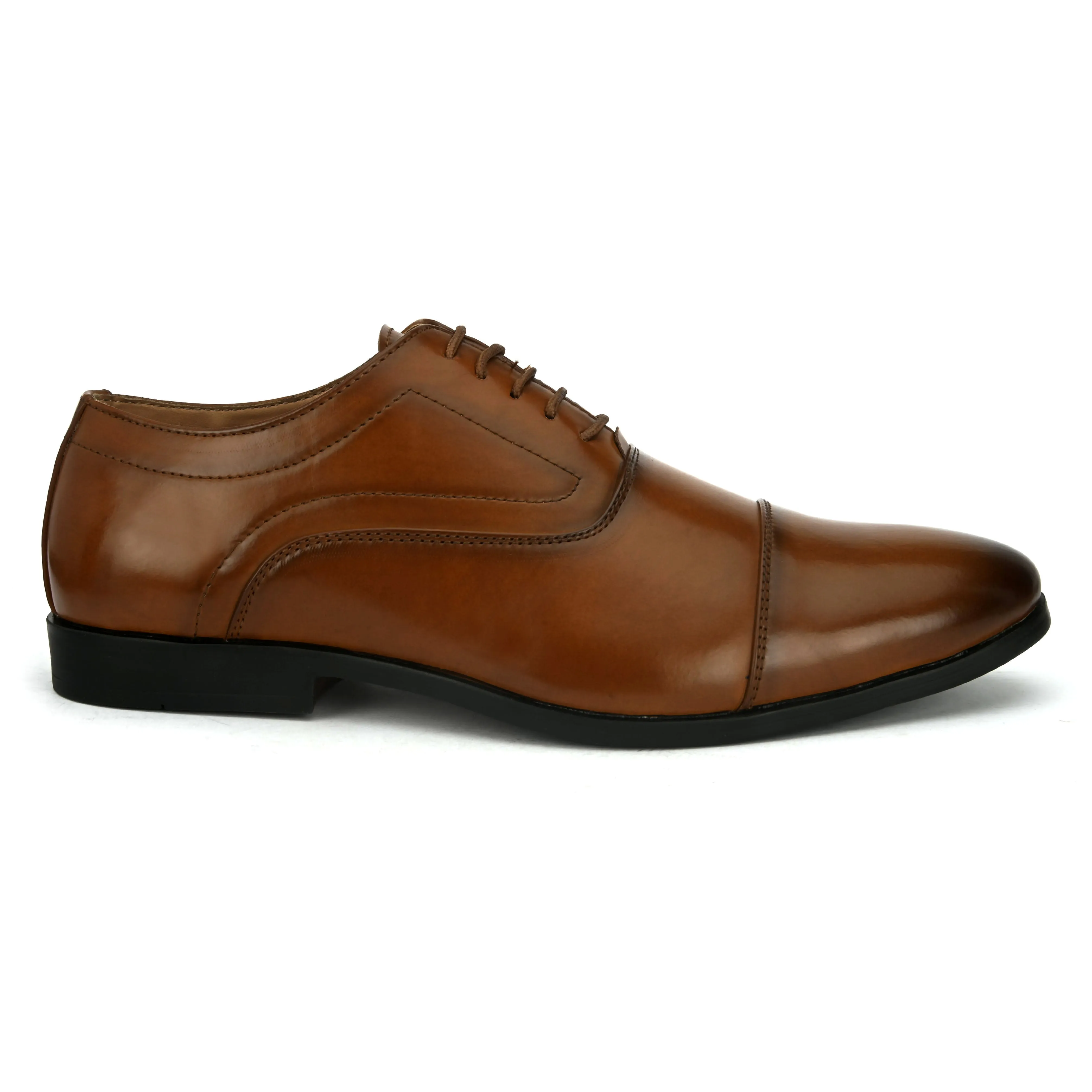 Ledger Tan Oxford shoes