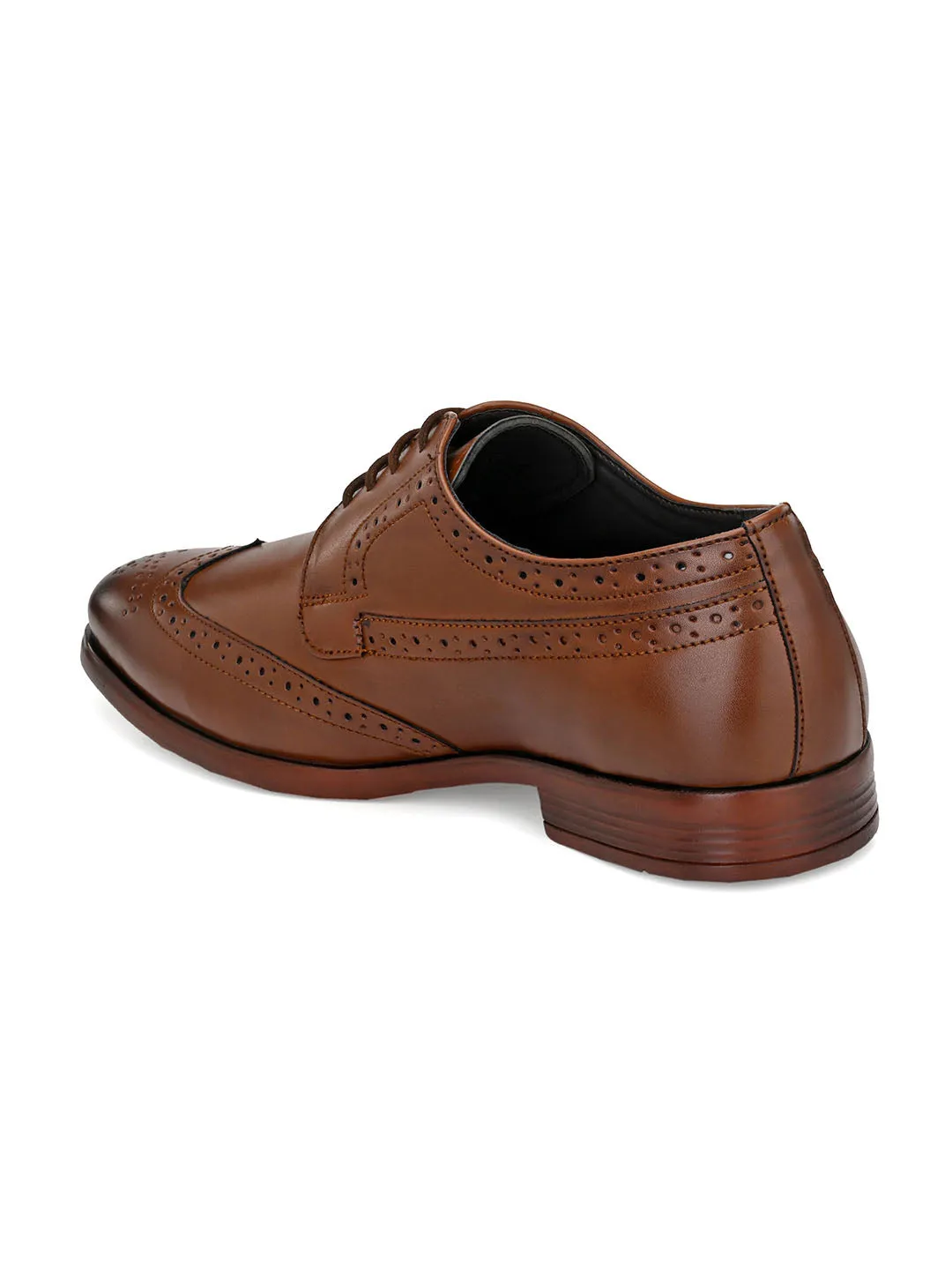 Libra Tan Brogues