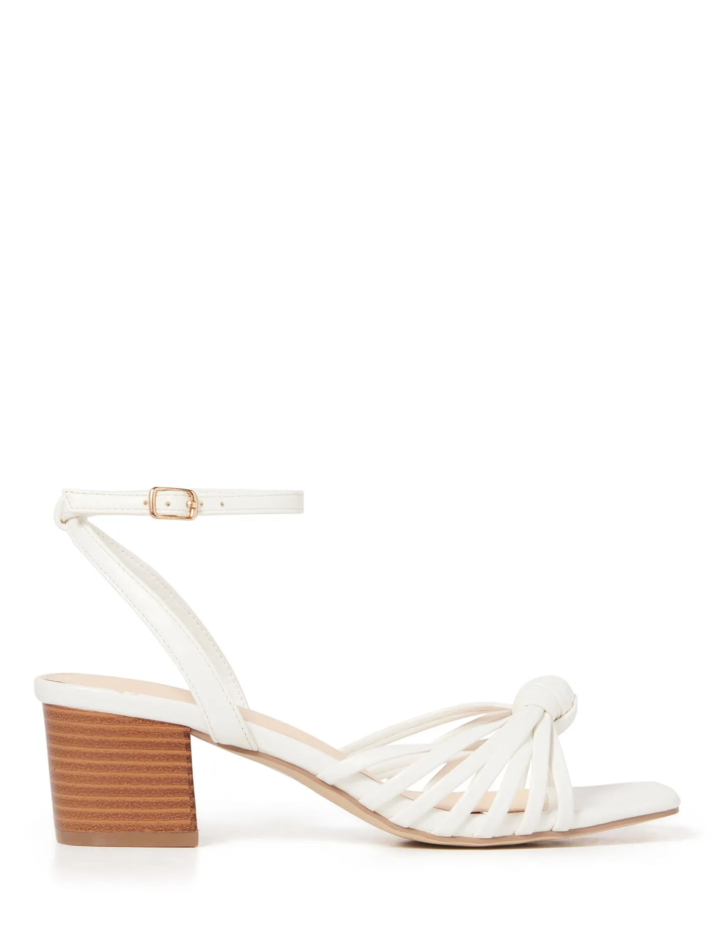 Liliah Mid Block Strappy Heel