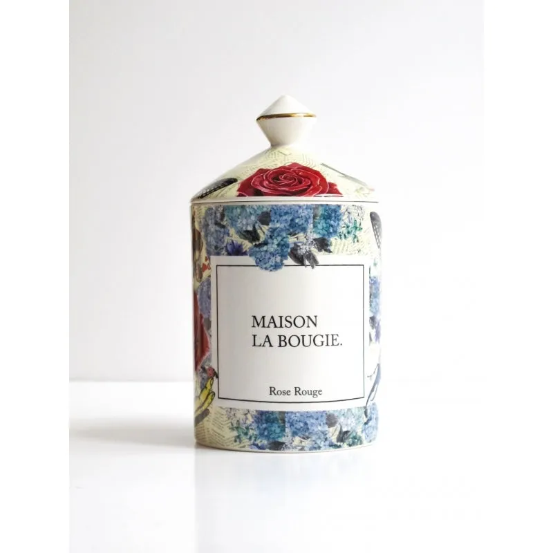 Maison La Bougie - Scented Candle in Ceramic - Rose Rouge 300g