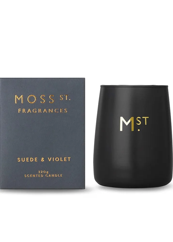 Moss St Candle - Suede & Violet