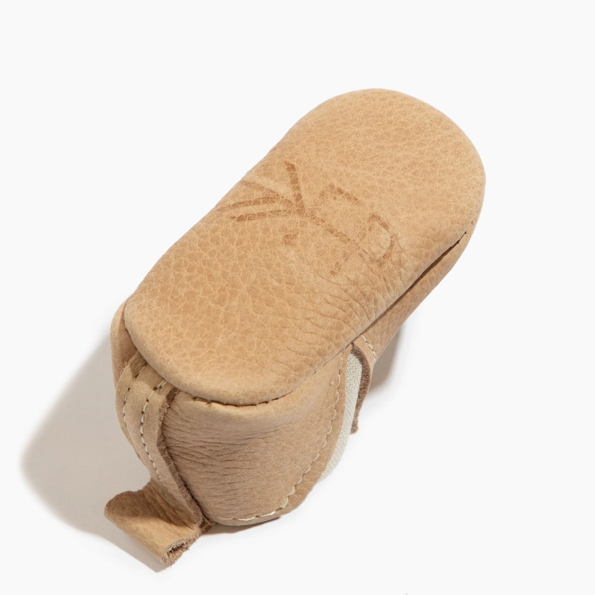 Newborn Weathered Brown Chelsea Boot Baby Shoe