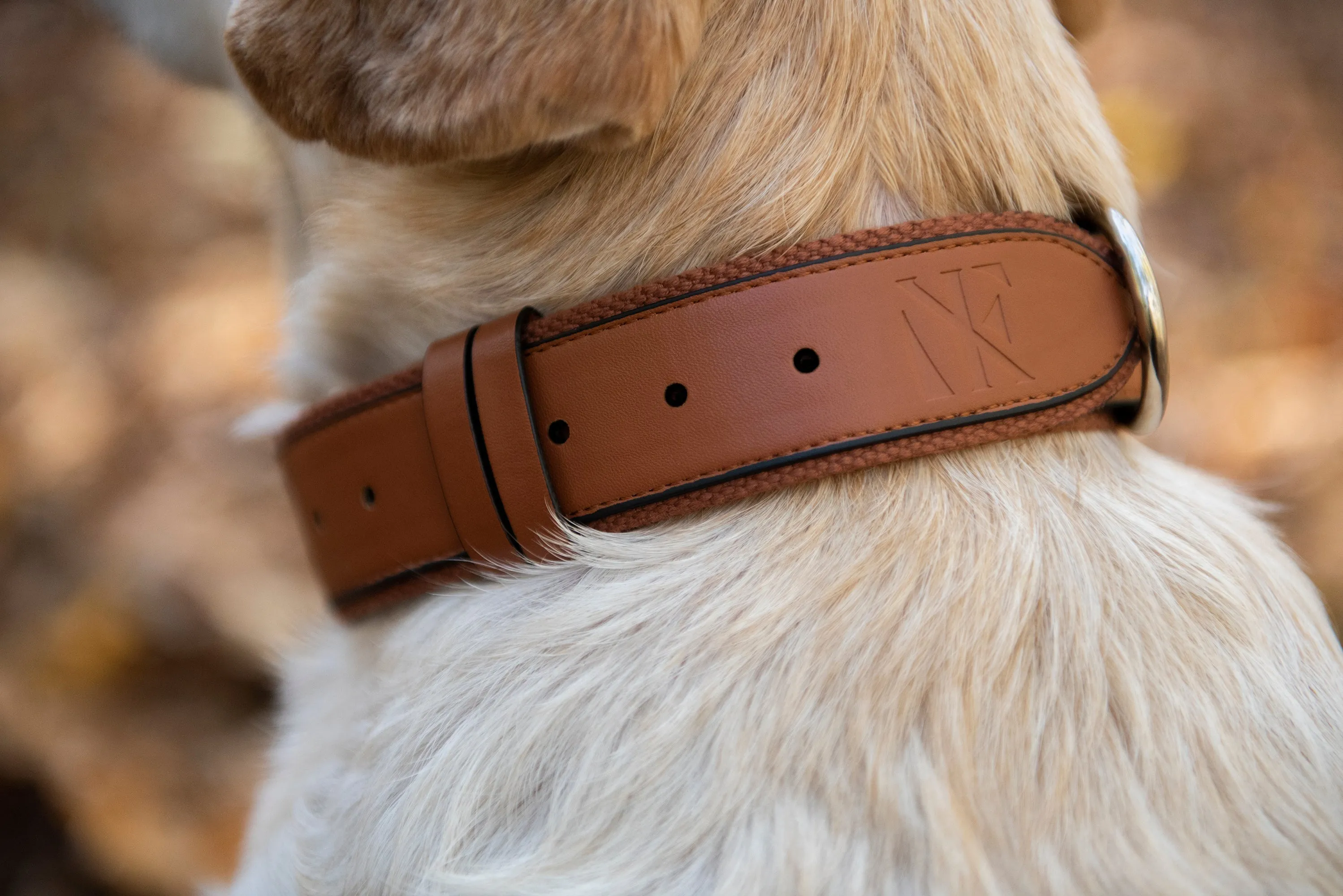 Nine Twenty Eight™ Faux Leather Apple AirTag Small Dog Collar