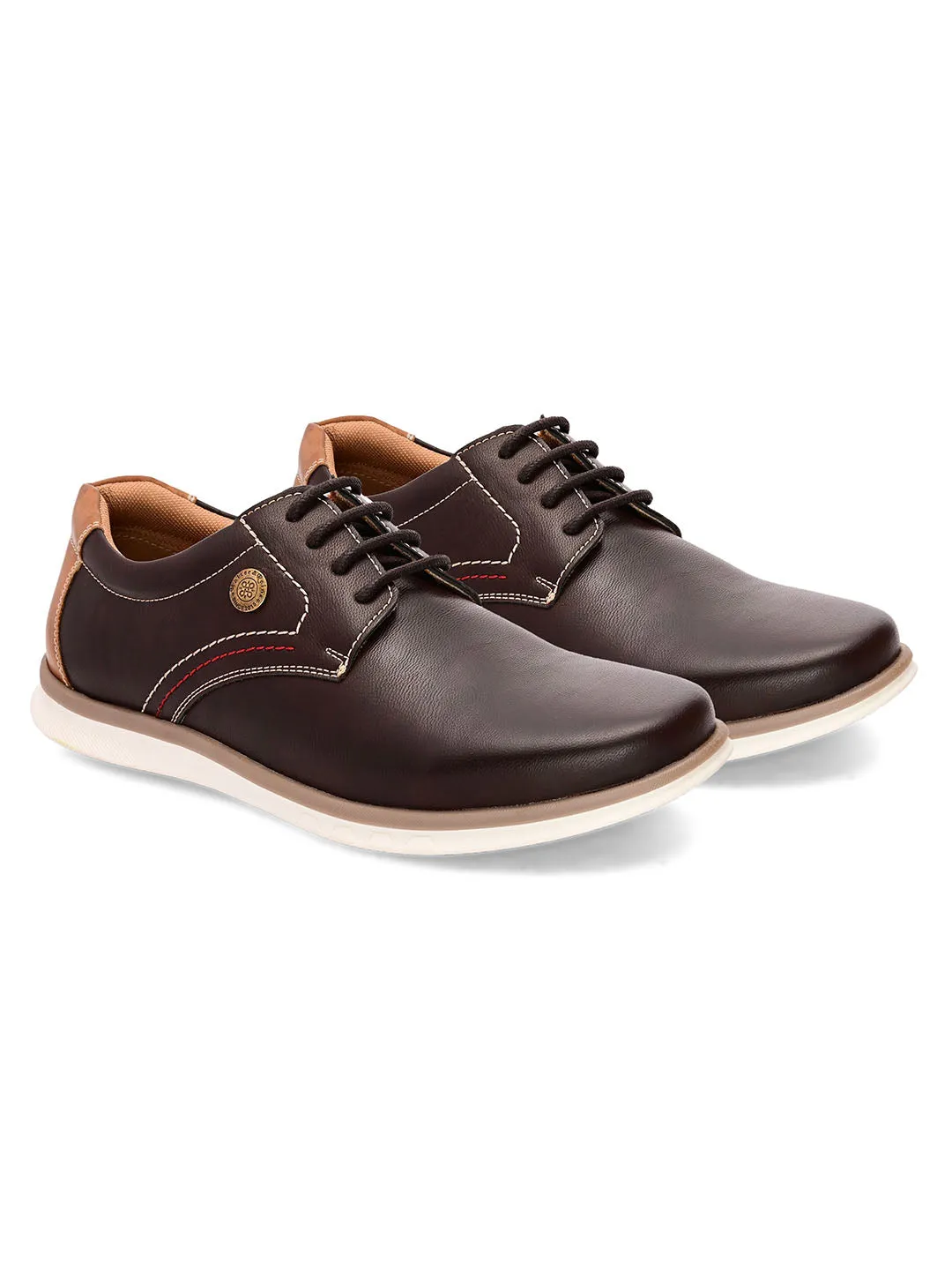 Octave Brown Casual Sneakers