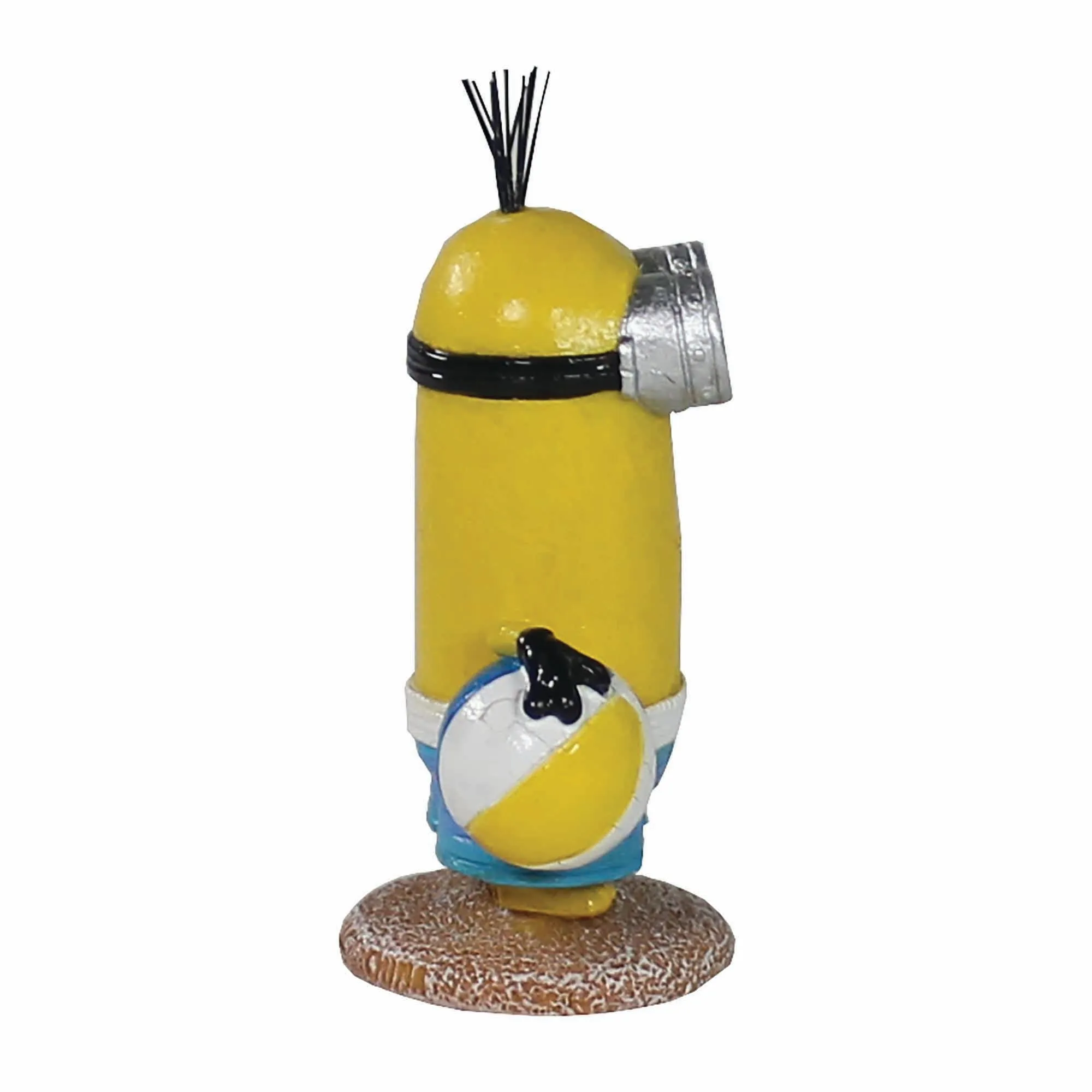 Penn-Plax Minions Officially Licensed Fish Tank and Aquarium Ornament – Beach Buddy Kevin - Small